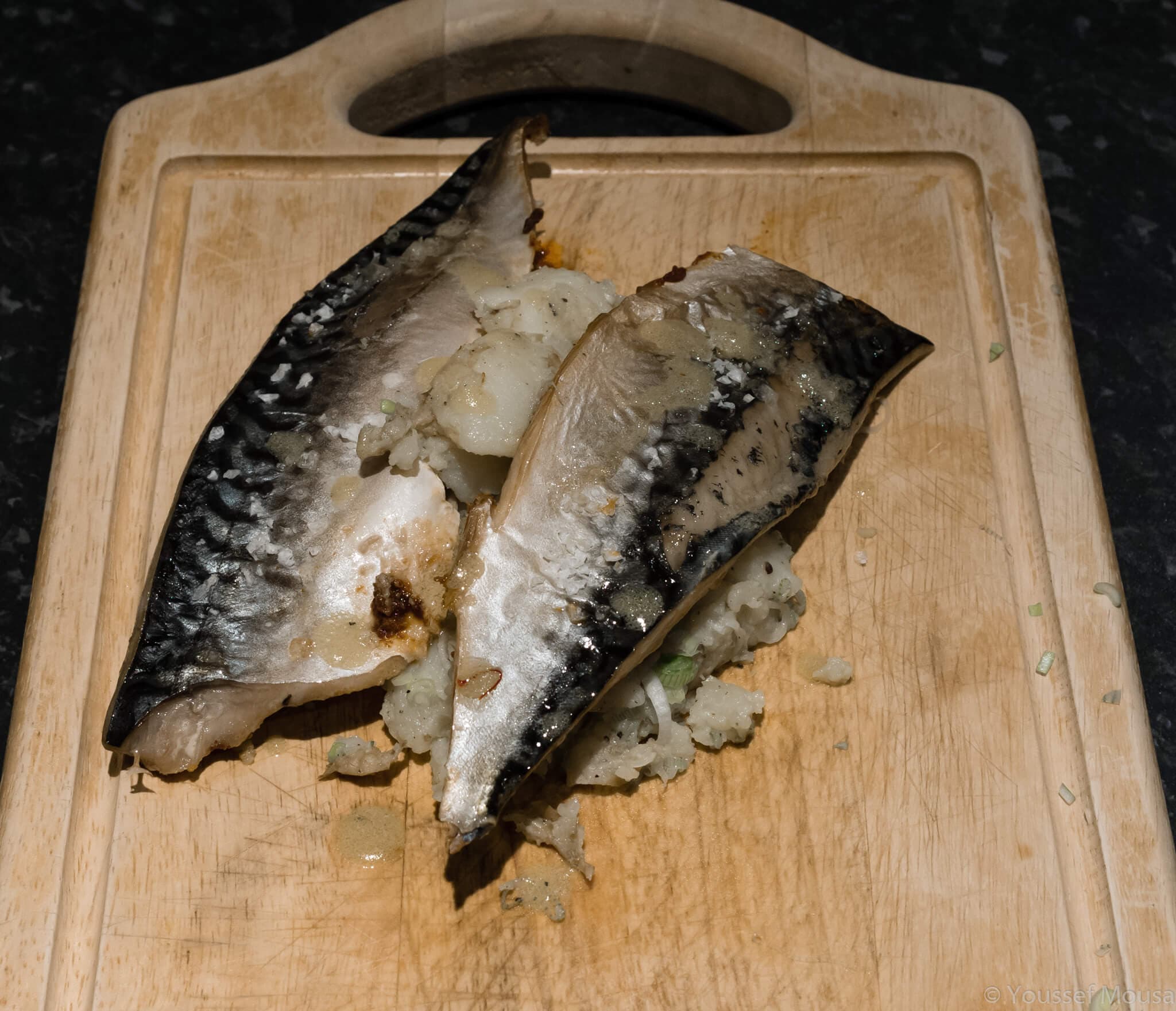 Roast Mackerel with Garlic & Paprika